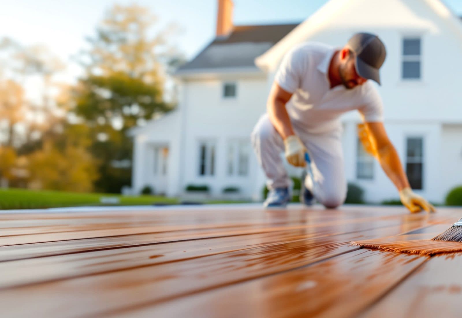 Deck Staining