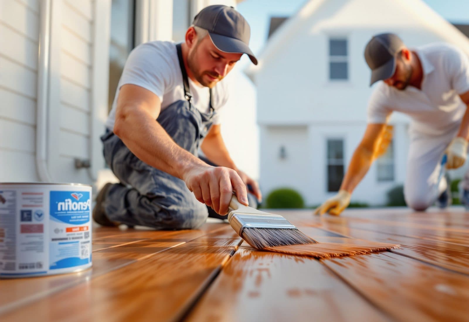 Deck Staining