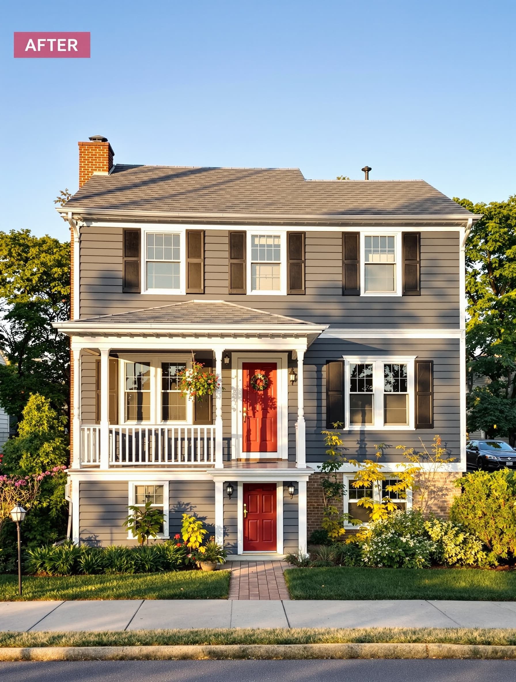 Exterior — After