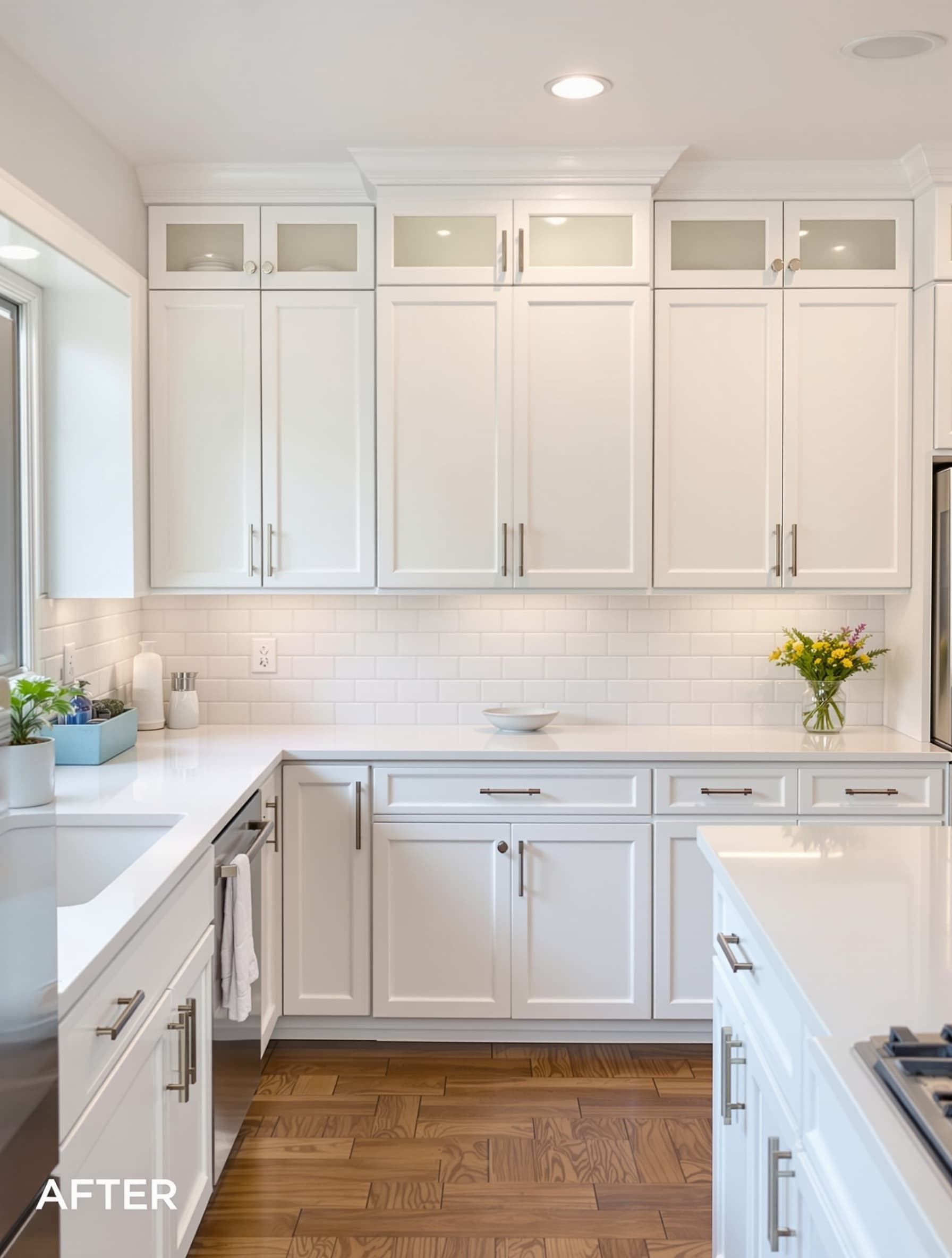Kitchen Cabinets — After